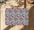 Colorful Wildflower Office Chair Mat – Floor Protector for home office floor protection