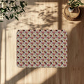 Rose Floral Office Chair Mat – Floor Protector for home office floor protection