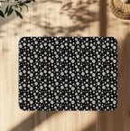Daisy Print Office Chair Mat – Floor Protector for home office floor protection