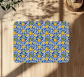 Majolica Lemon Office Chair Mat – Floor Protector for home office floor protection