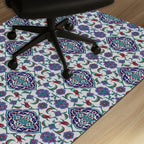 Oriental Tile Office Chair Mat – Floor Protector for home office floor protection