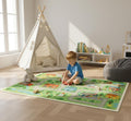 Kids Road Map Kids Play Mat – Nursery Floor Mat for nursery and kids room decor