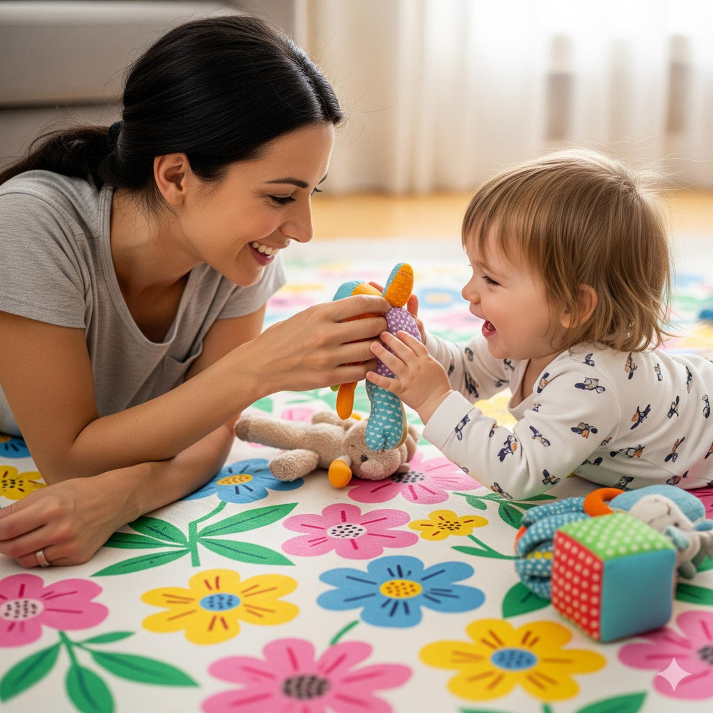 Adventure USA baby play mat for everyday floor play