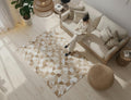 Wood & Marble Scandi Office Chair Mat – Floor Protector for home office floor protection