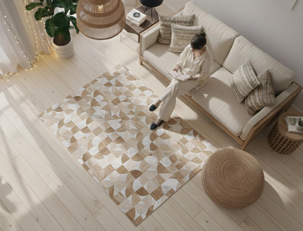 Waterproof cushioned kitchen mat for busy home floors