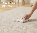 Wood & Marble Cushioned Kitchen Runner – Wipeable Non-Slip Mat for kitchen sink and laundry room