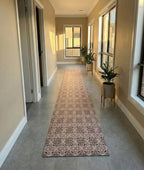 Kitchen Mat - Non-Slip Rug - Rustic Boho - Hallway and Entryway Rug