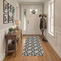 Modern Cushioned Hallway Wipeable Hallway Runner – Non-Slip Mat for kitchen sink and laundry room
