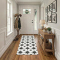 Waterproof cushioned kitchen mat for busy home floors