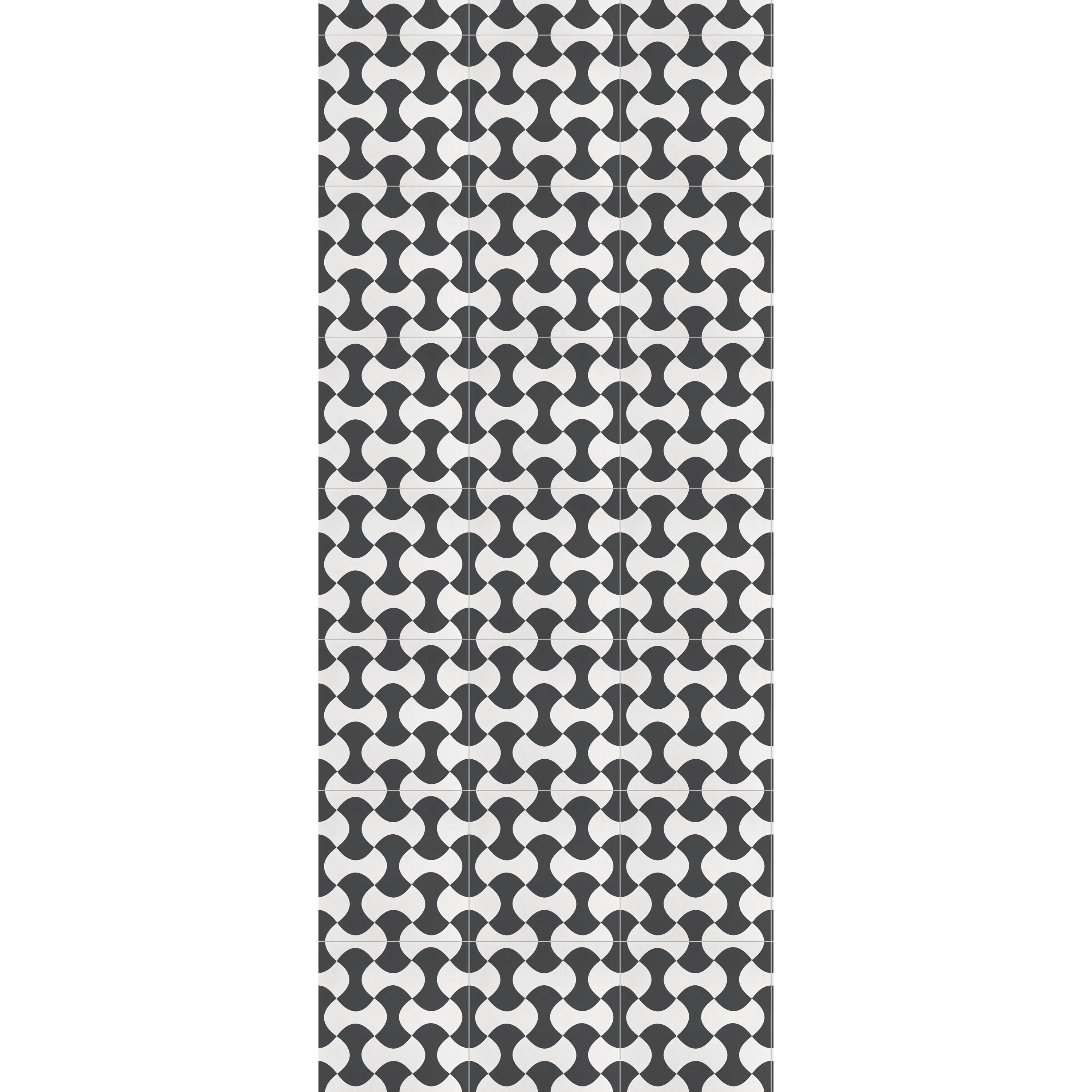 Geometric Cushioned Kitchen Runner – Wipeable Non-Slip Mat for kitchen sink and laundry room