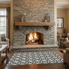 Modern Cushioned Hallway Wipeable Hallway floor runner for kitchen, hallway, and entryway