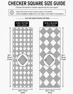 Cream Checkered Floor Mat, Easy Clean Marble Kitchen Vinly Runner