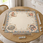 Cowgirl Mahjong Mat – Western Boot Scarf Floral product detail