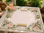 Tennis Mahjong Mat – Pink Floral Preppy product detail