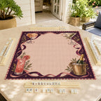 Cocktail Mahjong Mat – Martini Champagne Happy Hour product detail